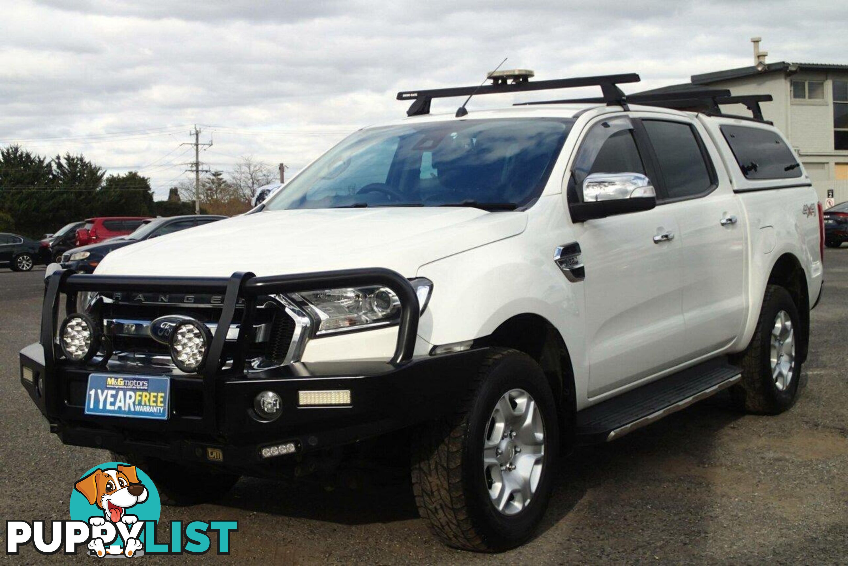 2016 FORD RANGER XLT 3.2 (4X4) PX MKII UTE TRAY, 4 DOORS, 5 SEATS