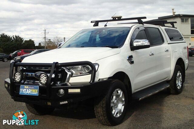 2016 FORD RANGER XLT 3.2 (4X4) PX MKII UTE TRAY, 4 DOORS, 5 SEATS