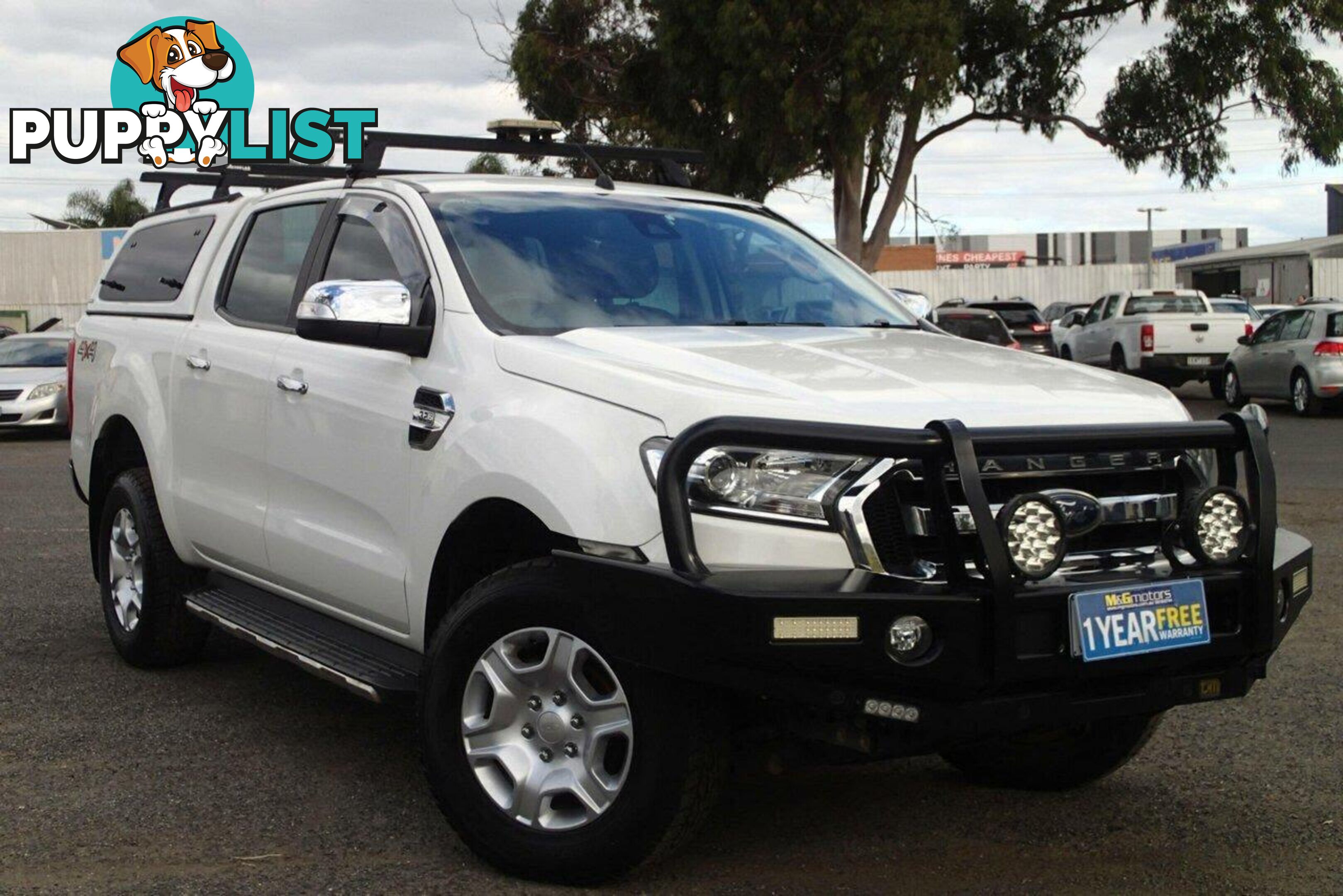 2016 FORD RANGER XLT 3.2 (4X4) PX MKII UTE TRAY, 4 DOORS, 5 SEATS