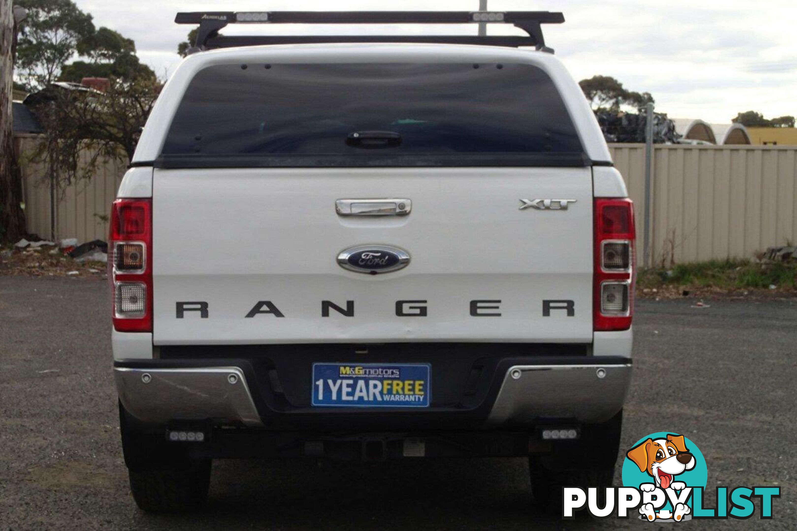 2016 FORD RANGER XLT 3.2 (4X4) PX MKII UTE TRAY, 4 DOORS, 5 SEATS