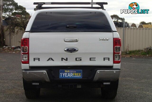 2016 FORD RANGER XLT 3.2 (4X4) PX MKII UTE TRAY, 4 DOORS, 5 SEATS