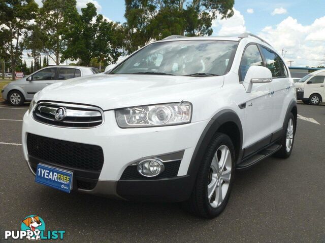 2011 HOLDEN CAPTIVA 7 LX (4X4) CG SERIES II SUV, 4 DOORS, 7 SEATS