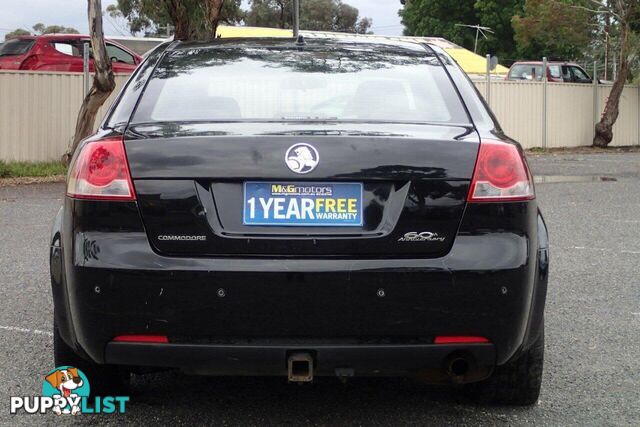 2008 HOLDEN COMMODORE OMEGA 60TH ANNIVERSARY VE MY09.5 SEDAN, 4 DOORS, 5 SEATS