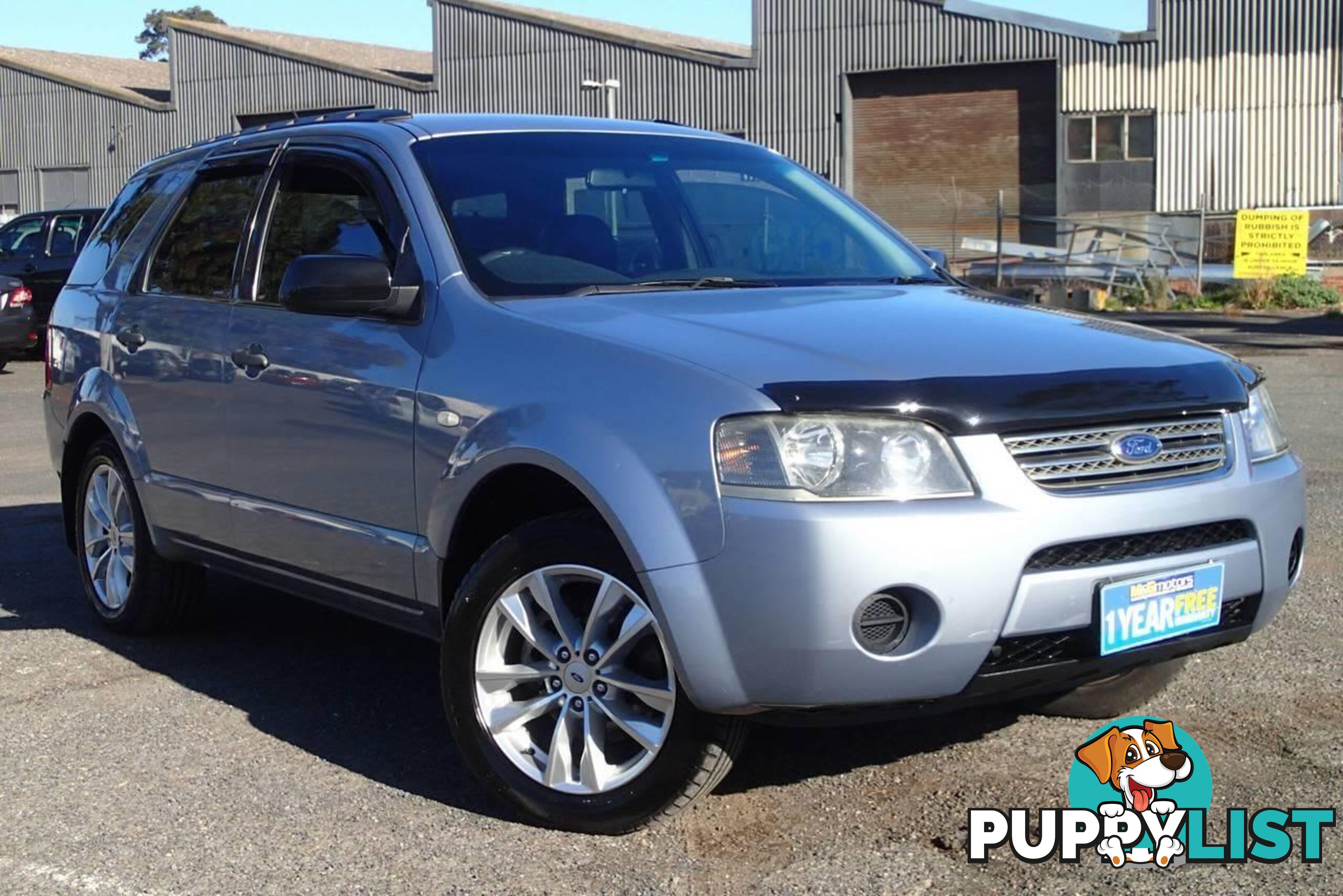 2008 FORD TERRITORY SR (RWD) SY SUV, 4 DOORS, 5 SEATS