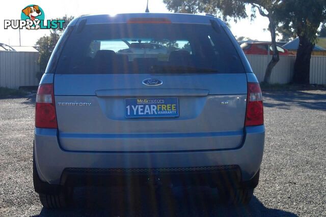 2008 FORD TERRITORY SR (RWD) SY SUV, 4 DOORS, 5 SEATS