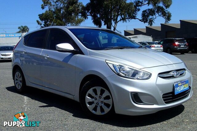 2016 HYUNDAI ACCENT ACTIVE RB4 MY16 HATCH, 5 DOORS, 5 SEATS