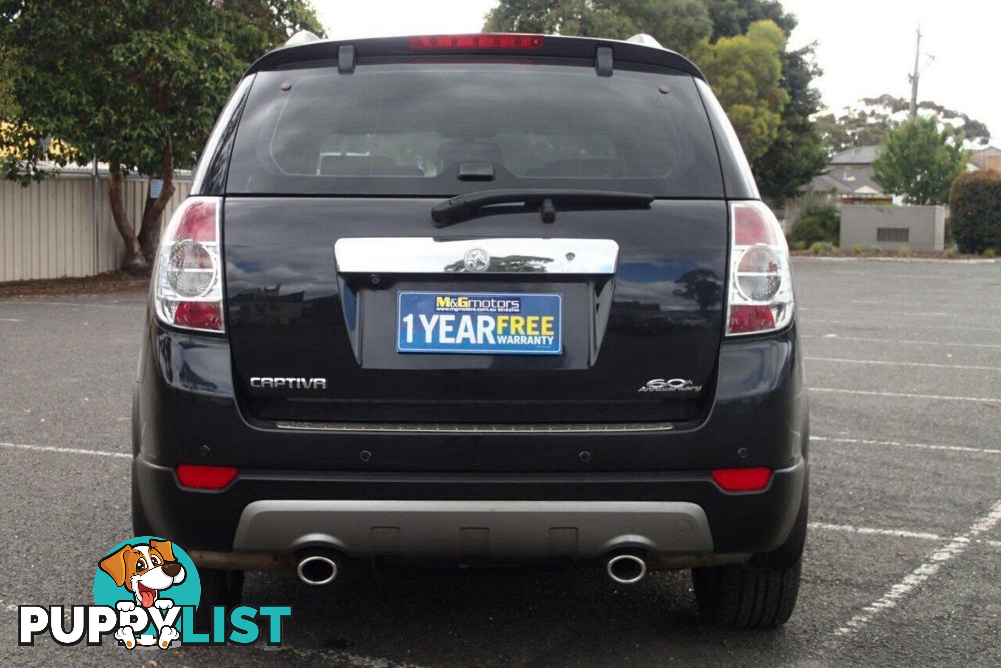 2008 HOLDEN CAPTIVA LX 60TH ANNIVERSARY (4X4) CG MY08 SUV, 4 DOORS, 7 SEATS