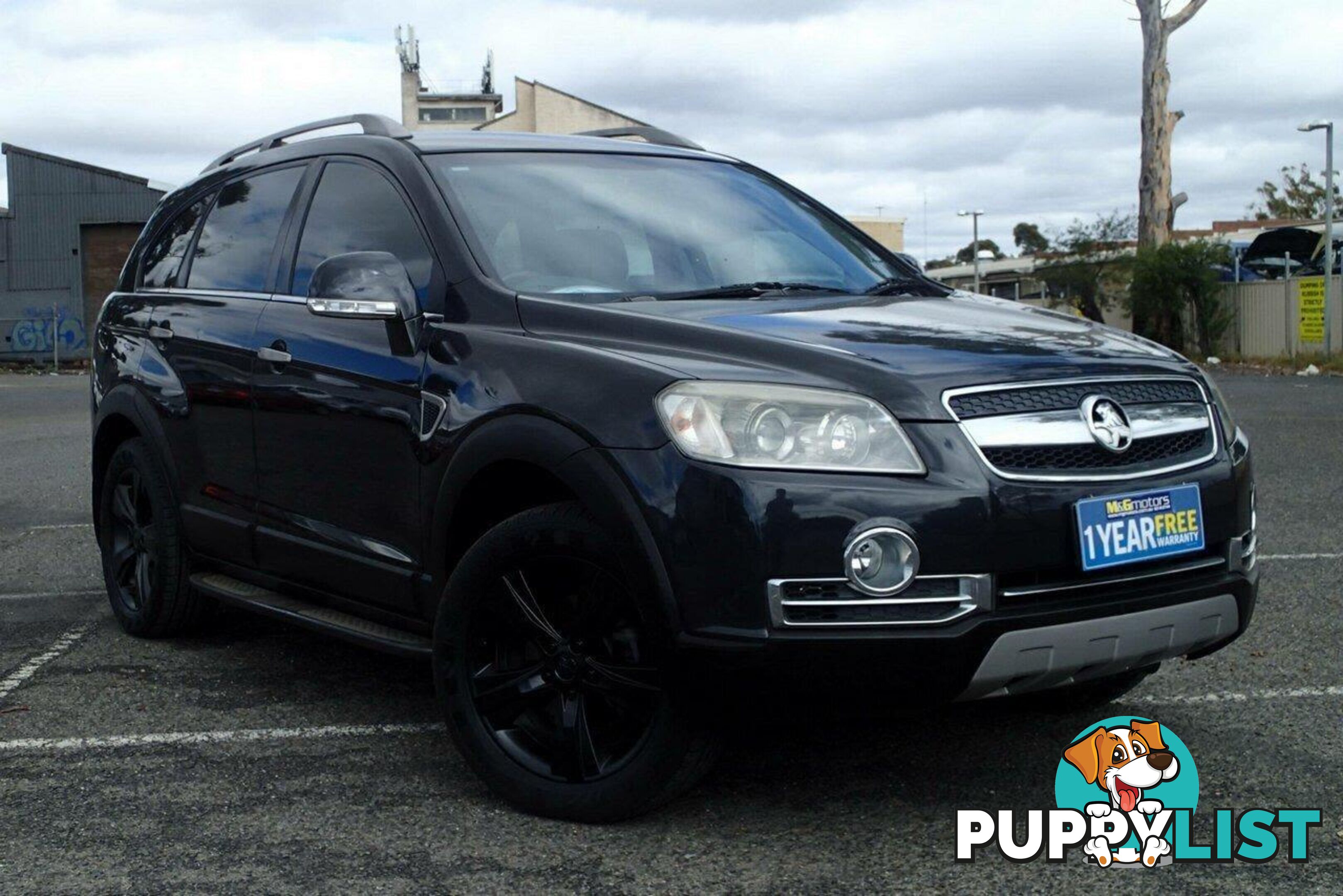 2008 HOLDEN CAPTIVA LX 60TH ANNIVERSARY (4X4) CG MY08 SUV, 4 DOORS, 7 SEATS