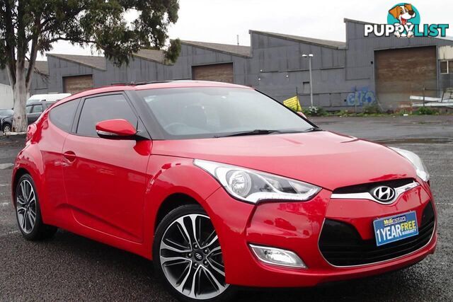 2016 HYUNDAI VELOSTER  FS5 SERIES 2 MY16 HATCH, 3 DOORS, 4 SEATS
