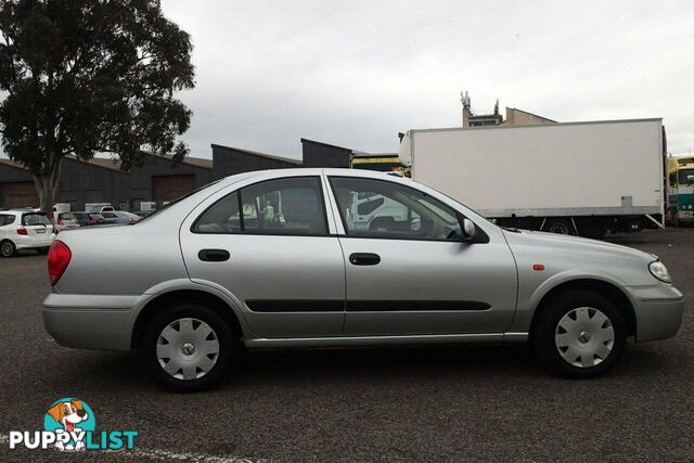 2004 NISSAN PULSAR ST N16 MY04 SEDAN, 4 DOORS, 5 SEATS