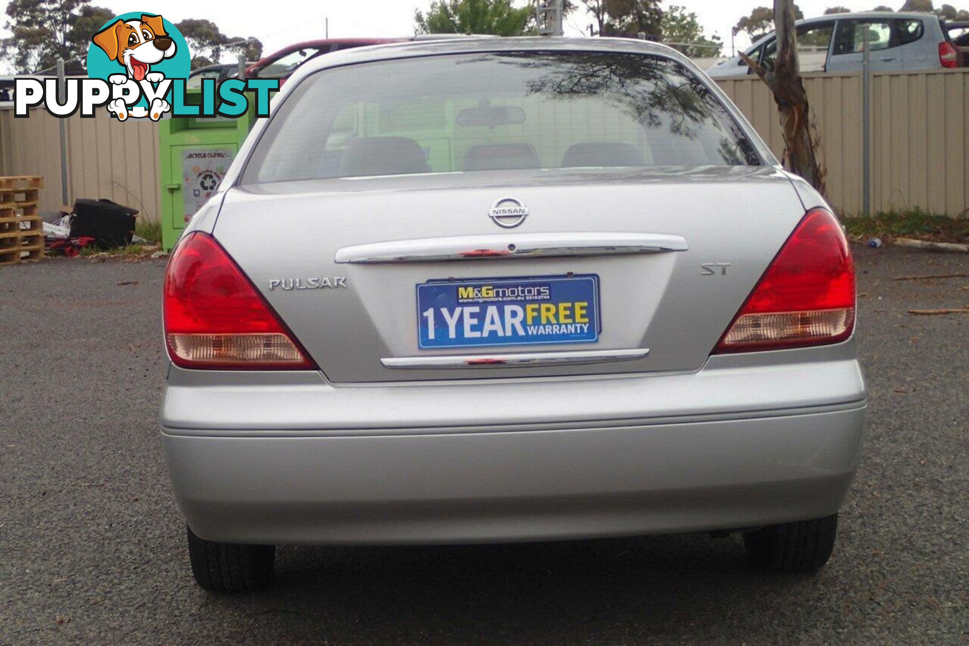 2004 NISSAN PULSAR ST N16 MY04 SEDAN, 4 DOORS, 5 SEATS