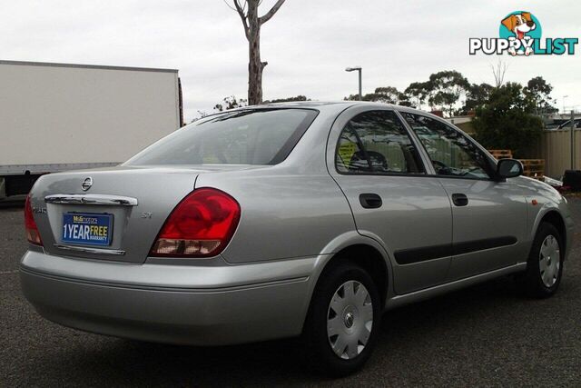 2004 NISSAN PULSAR ST N16 MY04 SEDAN, 4 DOORS, 5 SEATS