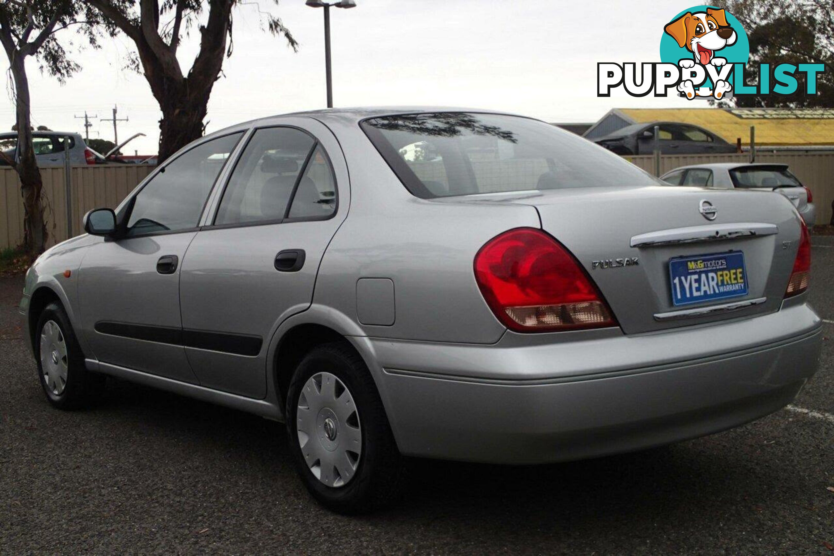 2004 NISSAN PULSAR ST N16 MY04 SEDAN, 4 DOORS, 5 SEATS