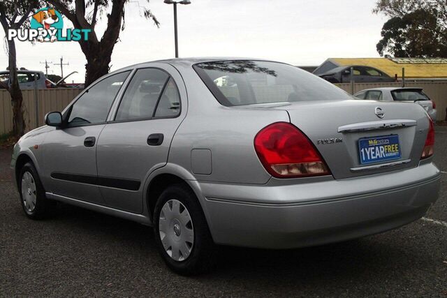 2004 NISSAN PULSAR ST N16 MY04 SEDAN, 4 DOORS, 5 SEATS