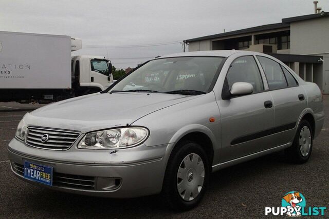 2004 NISSAN PULSAR ST N16 MY04 SEDAN, 4 DOORS, 5 SEATS