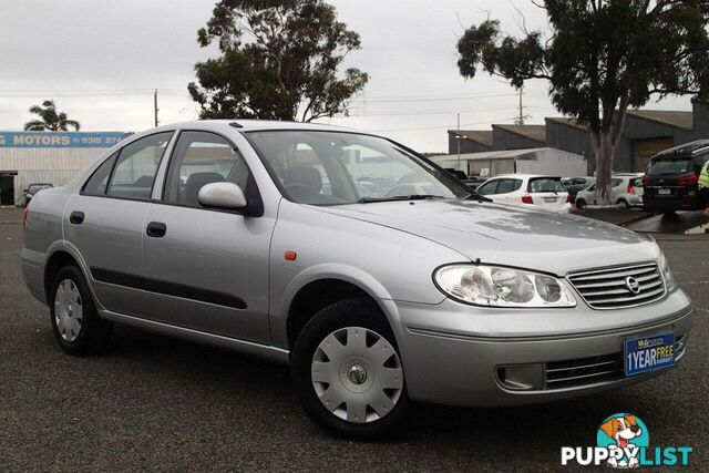 2004 NISSAN PULSAR ST N16 MY04 SEDAN, 4 DOORS, 5 SEATS