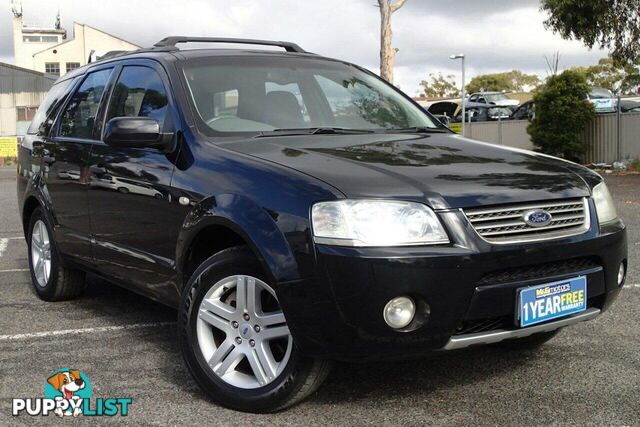 2004 FORD TERRITORY GHIA (RWD) SX SUV, 4 DOORS, 5 SEATS