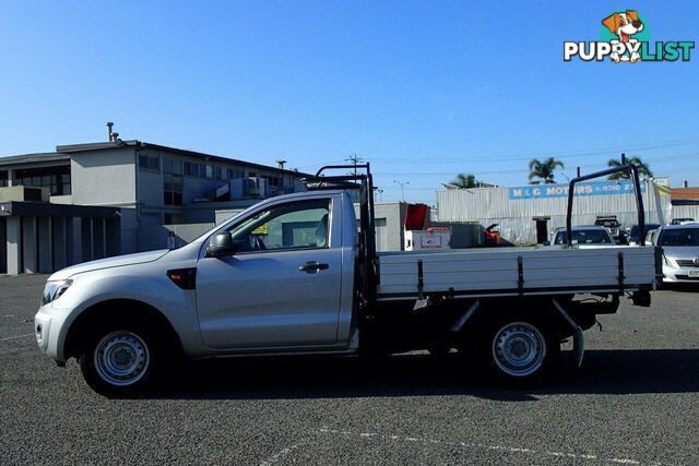 2012 FORD RANGER XL 2.5 (4X2) PX UTE TRAY, 2 DOORS, 2 SEATS