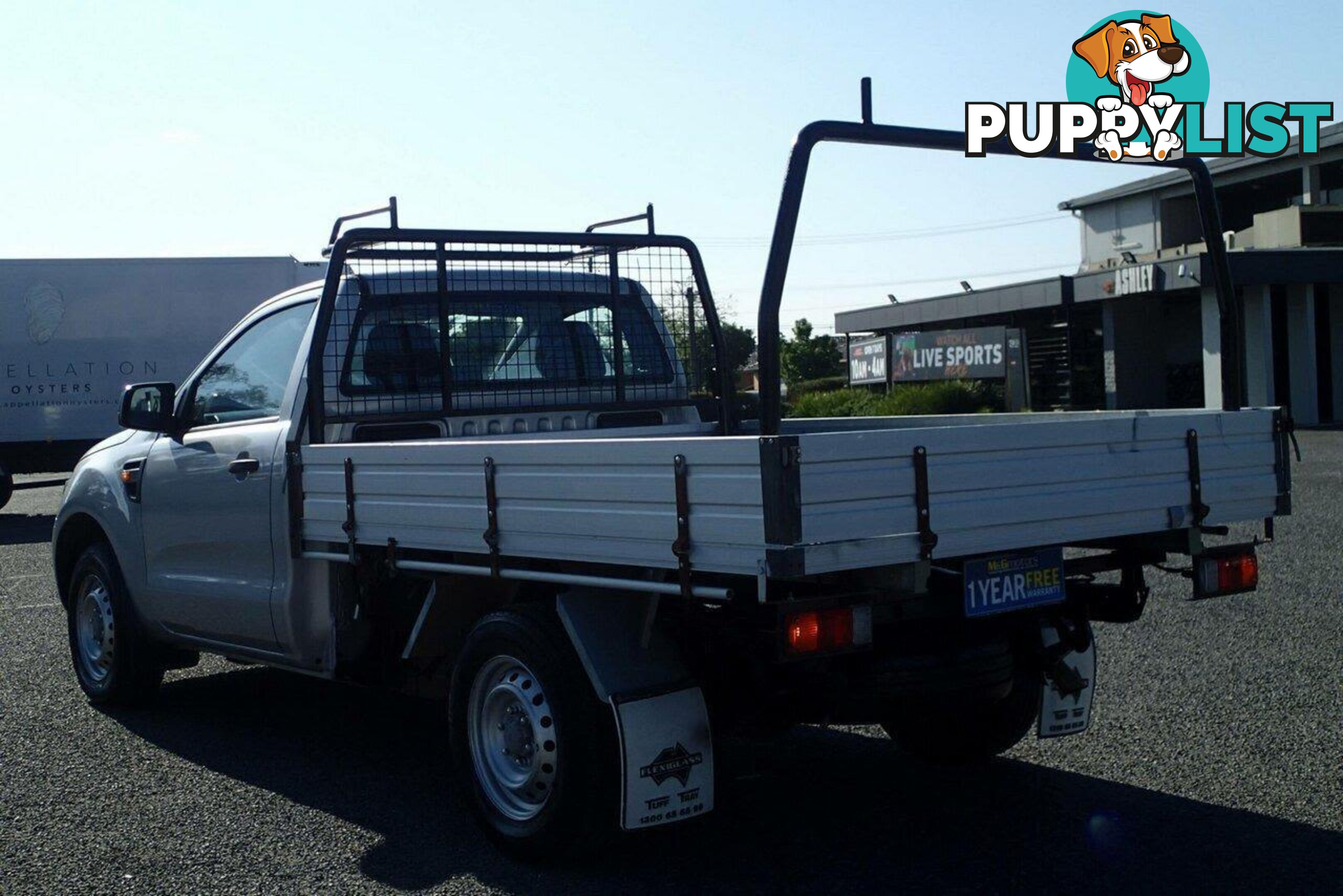 2012 FORD RANGER XL 2.5 (4X2) PX UTE TRAY, 2 DOORS, 2 SEATS