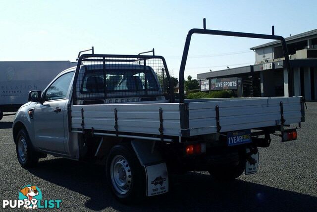 2012 FORD RANGER XL 2.5 (4X2) PX UTE TRAY, 2 DOORS, 2 SEATS