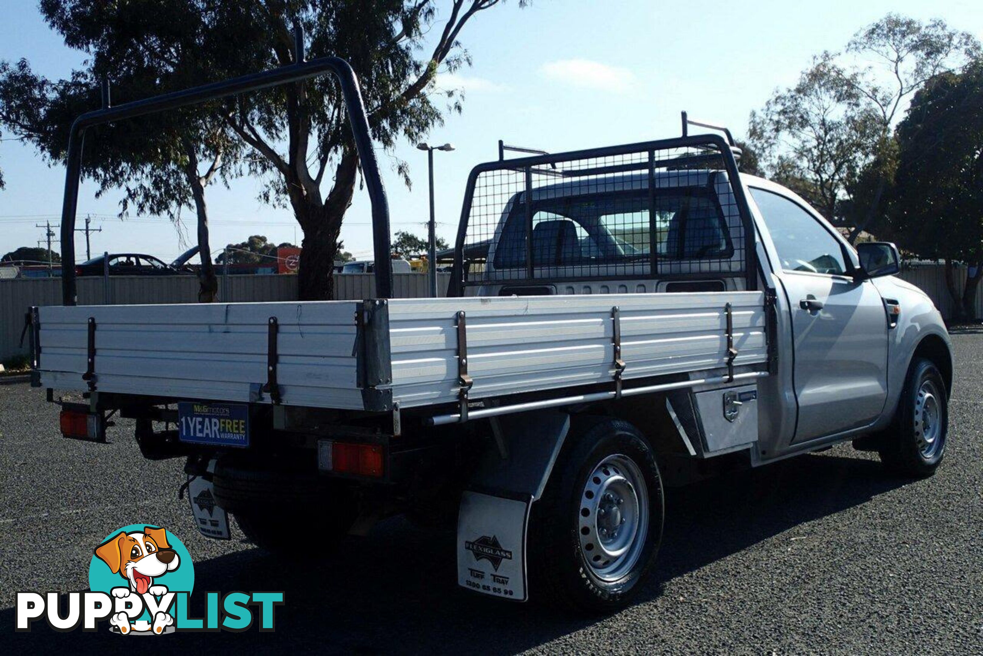 2012 FORD RANGER XL 2.5 (4X2) PX UTE TRAY, 2 DOORS, 2 SEATS