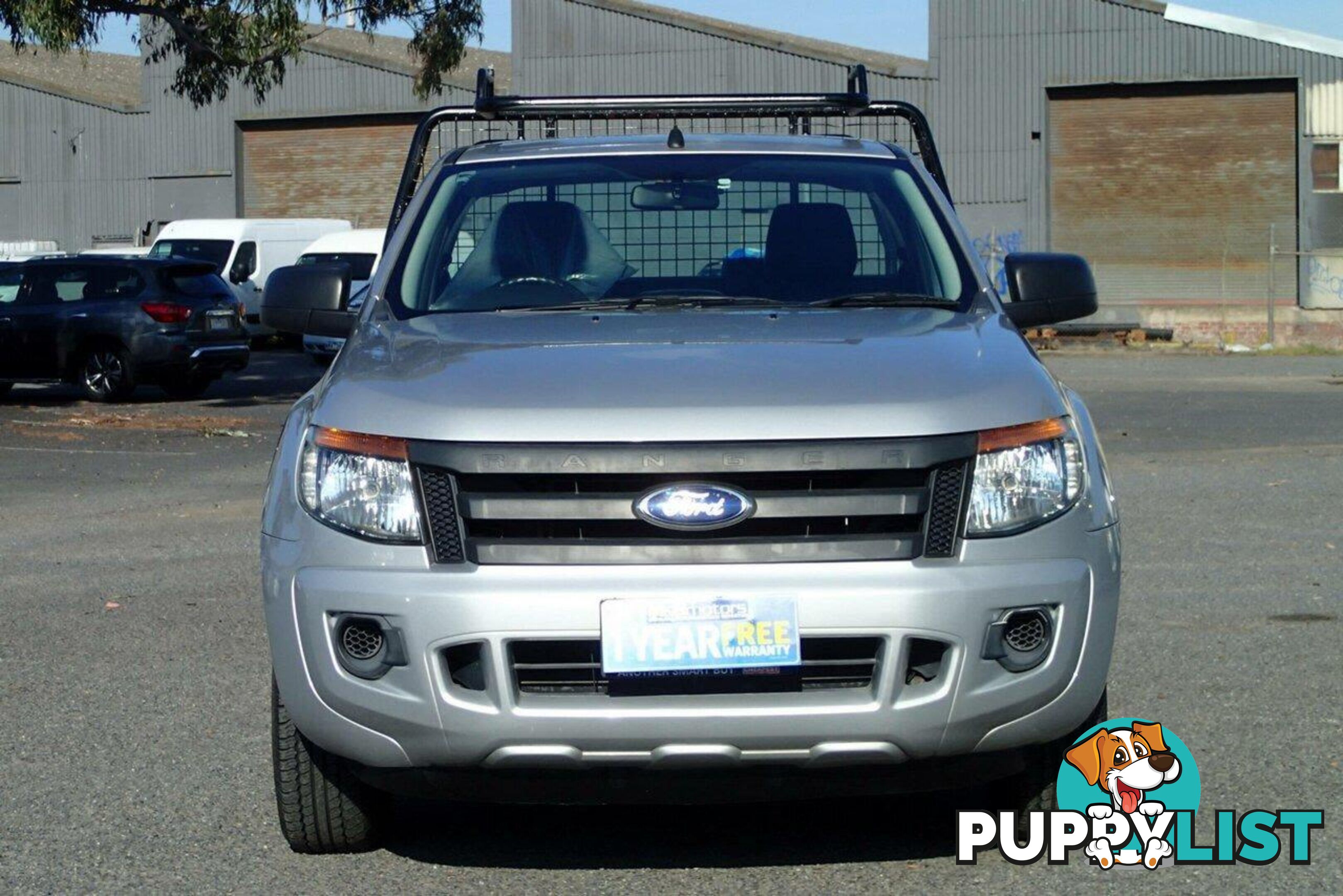 2012 FORD RANGER XL 2.5 (4X2) PX UTE TRAY, 2 DOORS, 2 SEATS