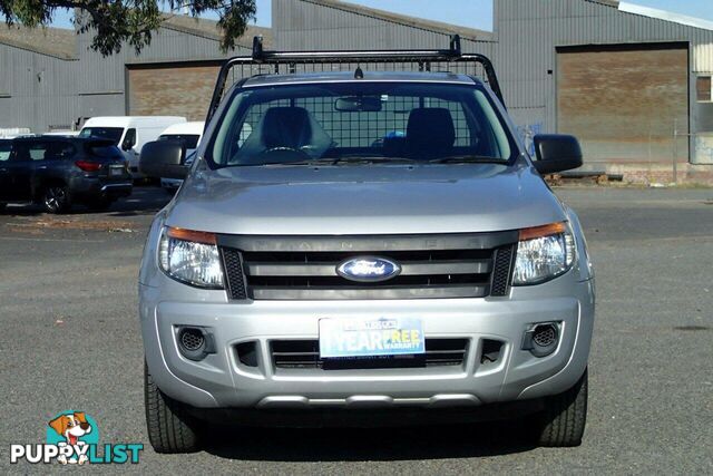 2012 FORD RANGER XL 2.5 (4X2) PX UTE TRAY, 2 DOORS, 2 SEATS