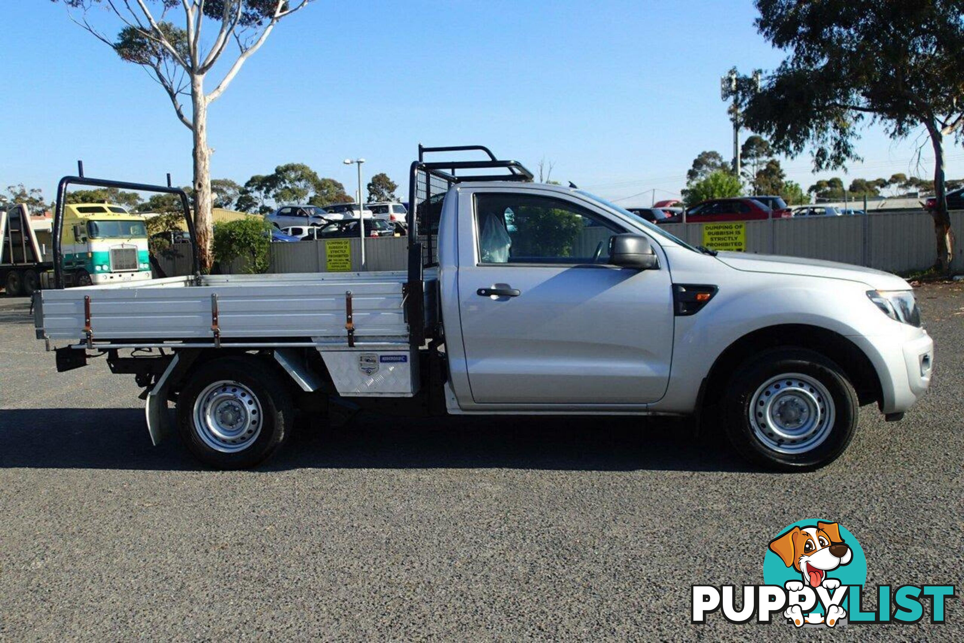 2012 FORD RANGER XL 2.5 (4X2) PX UTE TRAY, 2 DOORS, 2 SEATS