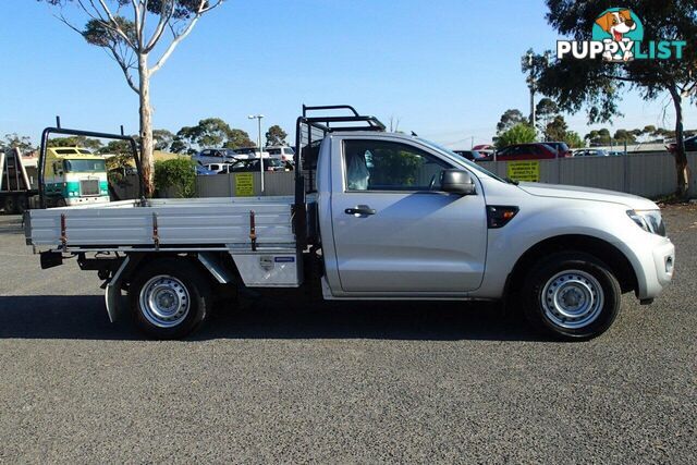 2012 FORD RANGER XL 2.5 (4X2) PX UTE TRAY, 2 DOORS, 2 SEATS