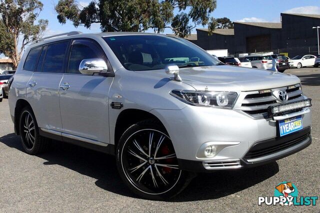 2011 TOYOTA KLUGER KX-R (FWD) 7 SEAT GSU40R MY11 UPGRADE SUV, 4 DOORS, 7 SEATS