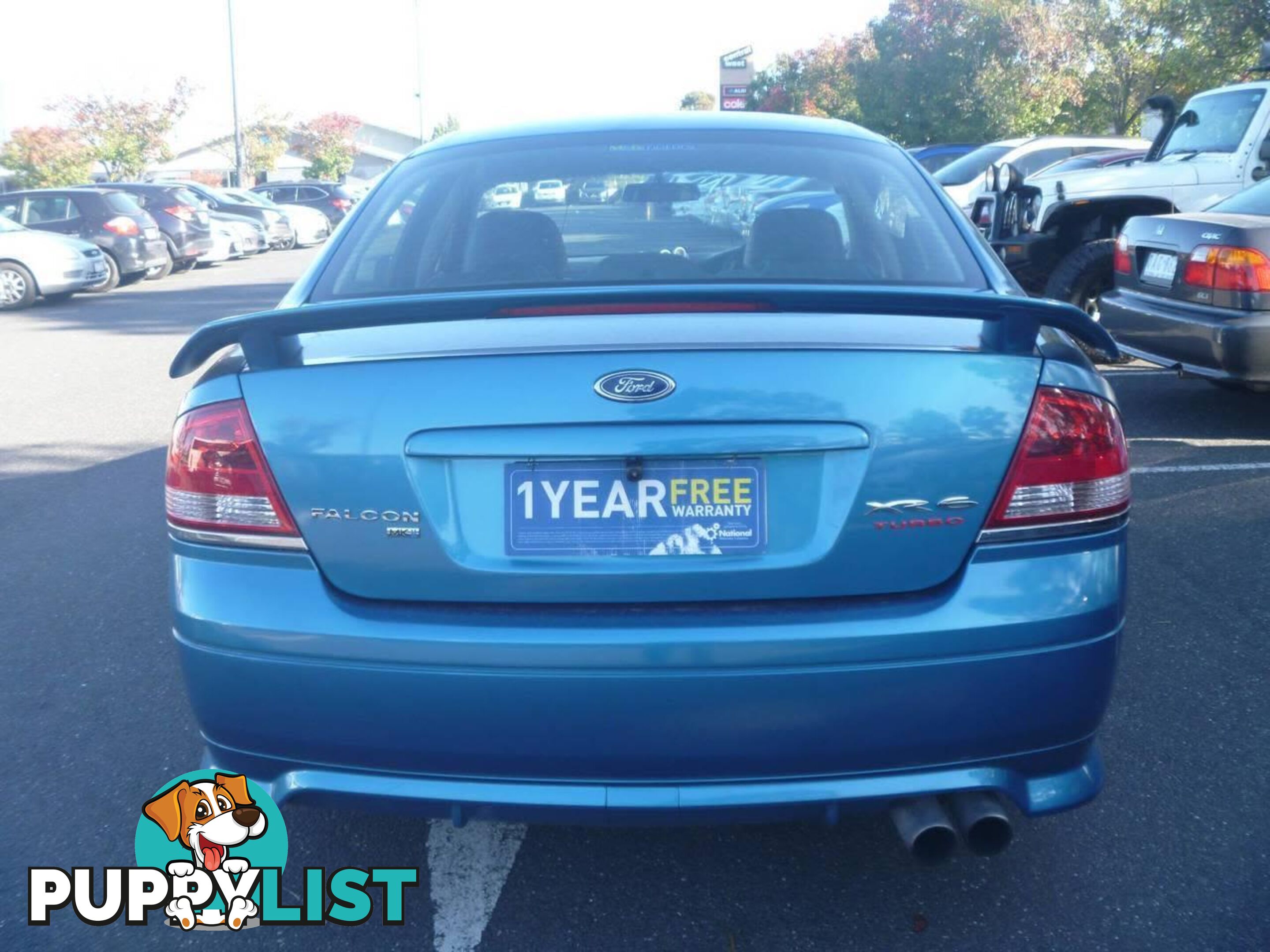 2007 FORD FALCON XR6T BF MKII SEDAN, 4 DOORS, 5 SEATS