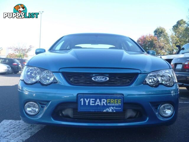 2007 FORD FALCON XR6T BF MKII SEDAN, 4 DOORS, 5 SEATS