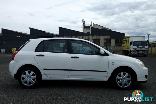 2006 TOYOTA COROLLA ASCENT SECA ZZE122R HATCH, 5 DOORS, 5 SEATS