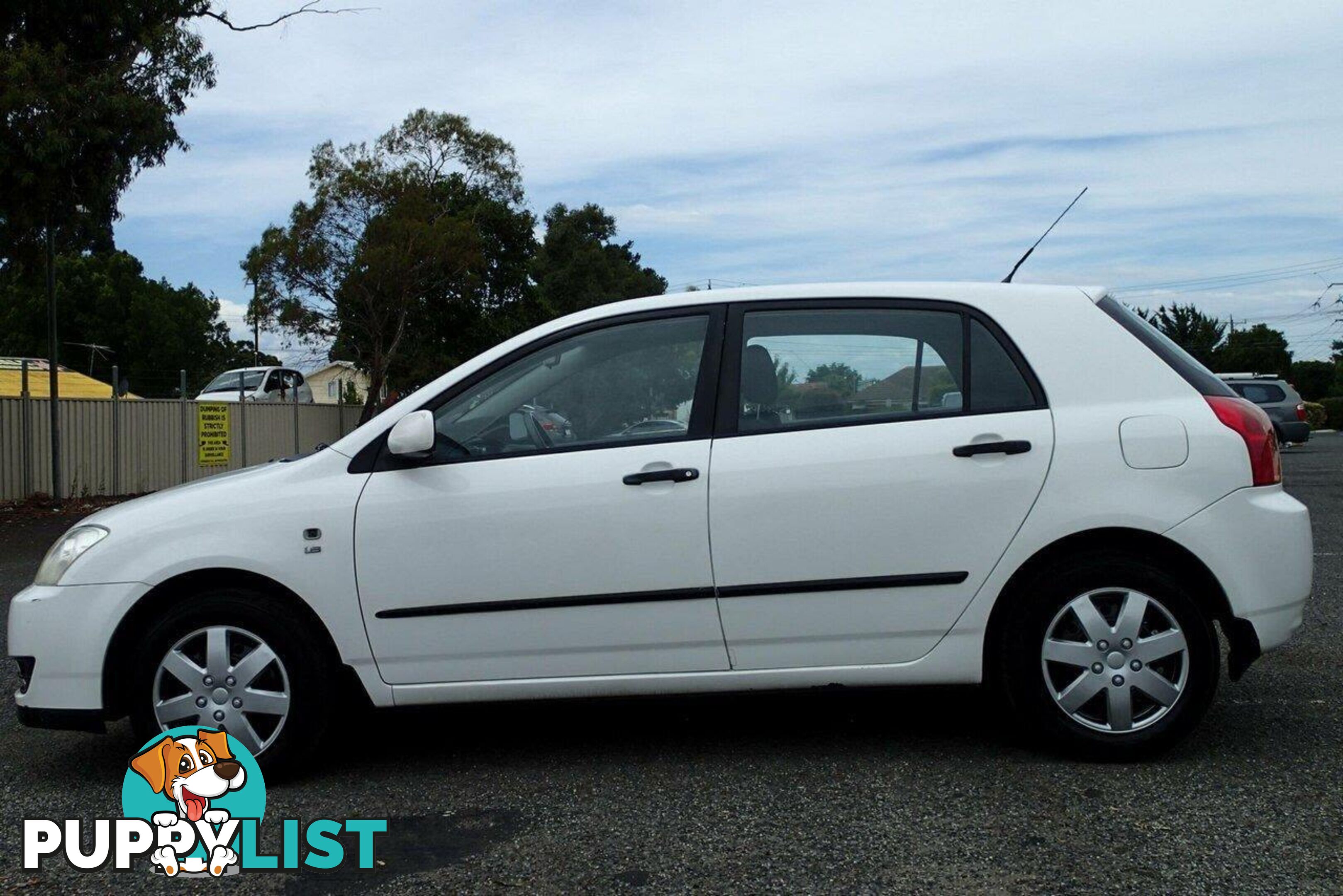 2006 TOYOTA COROLLA ASCENT SECA ZZE122R HATCH, 5 DOORS, 5 SEATS