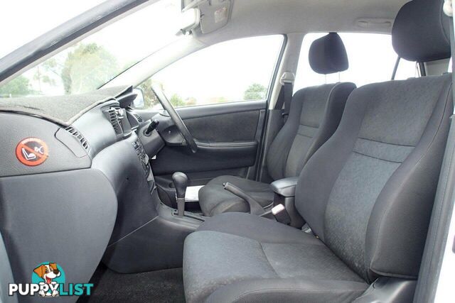 2006 TOYOTA COROLLA ASCENT SECA ZZE122R HATCH, 5 DOORS, 5 SEATS