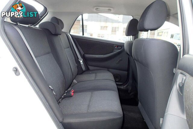 2006 TOYOTA COROLLA ASCENT SECA ZZE122R HATCH, 5 DOORS, 5 SEATS