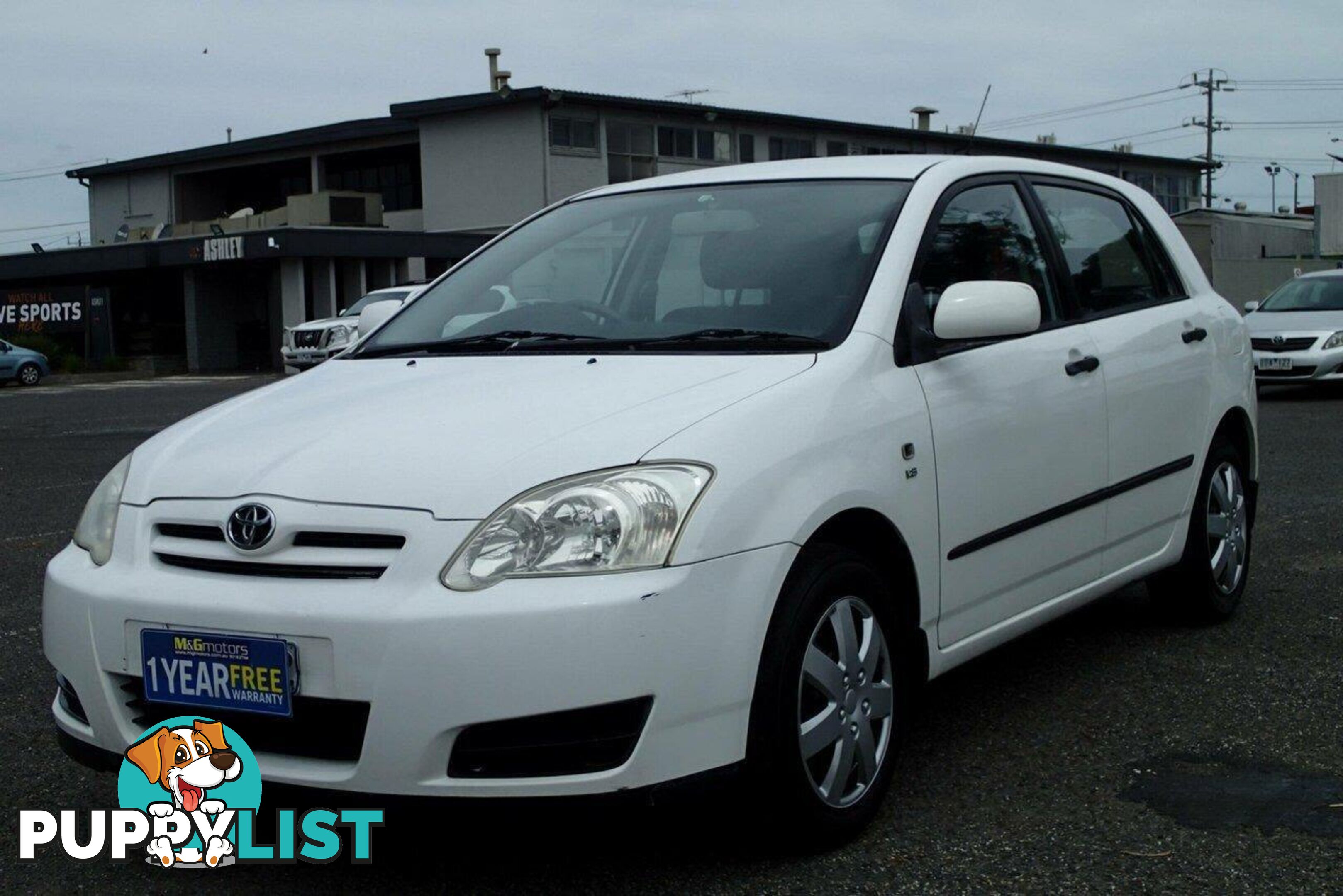 2006 TOYOTA COROLLA ASCENT SECA ZZE122R HATCH, 5 DOORS, 5 SEATS