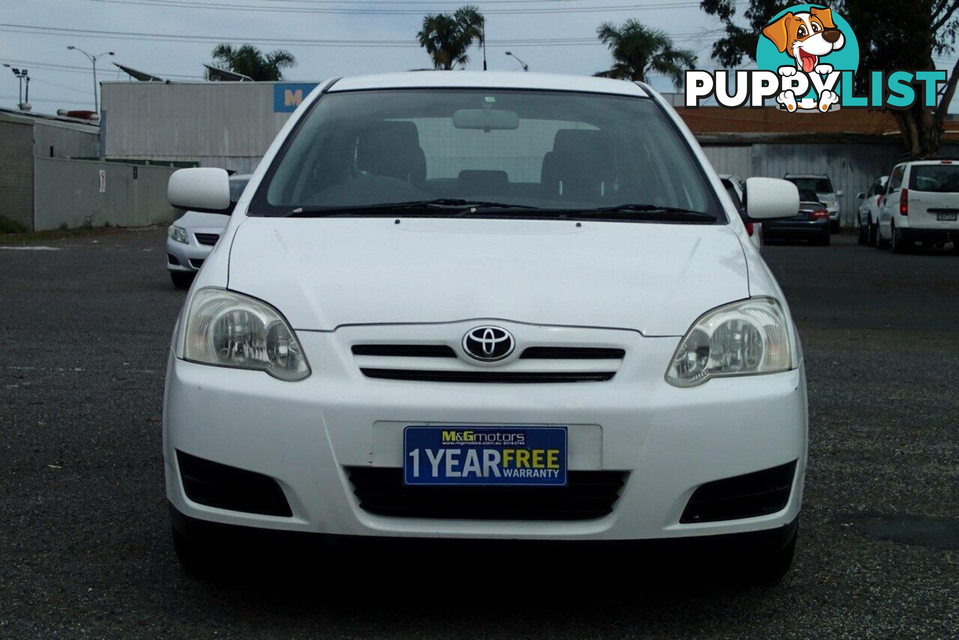 2006 TOYOTA COROLLA ASCENT SECA ZZE122R HATCH, 5 DOORS, 5 SEATS