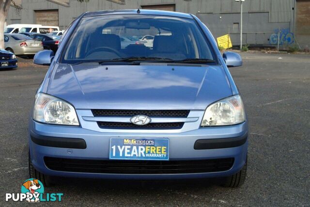 2004 HYUNDAI GETZ GL TB HATCH, 5 DOORS, 5 SEATS