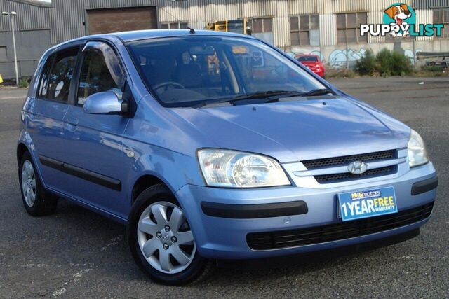 2004 HYUNDAI GETZ GL TB HATCH, 5 DOORS, 5 SEATS