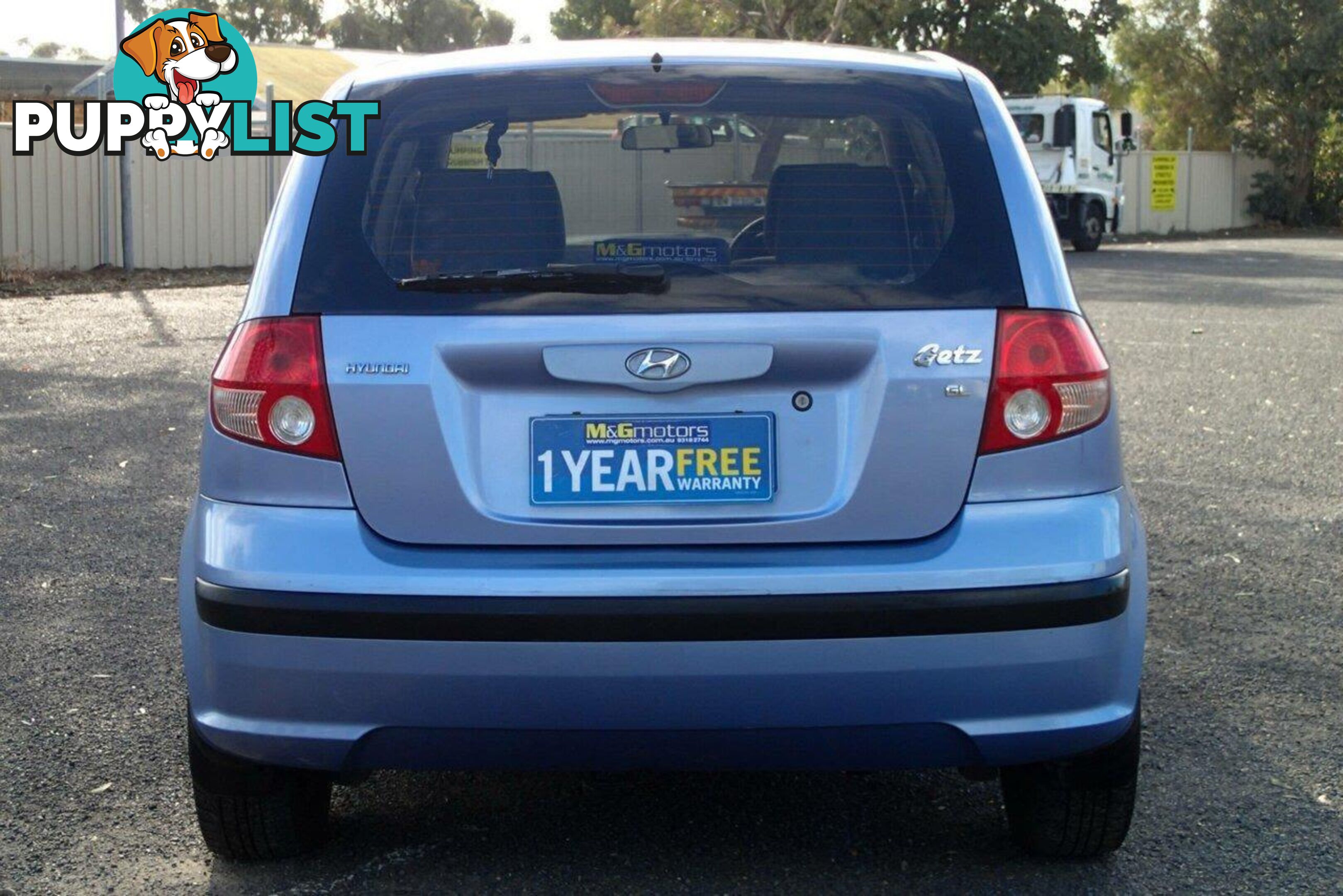 2004 HYUNDAI GETZ GL TB HATCH, 5 DOORS, 5 SEATS