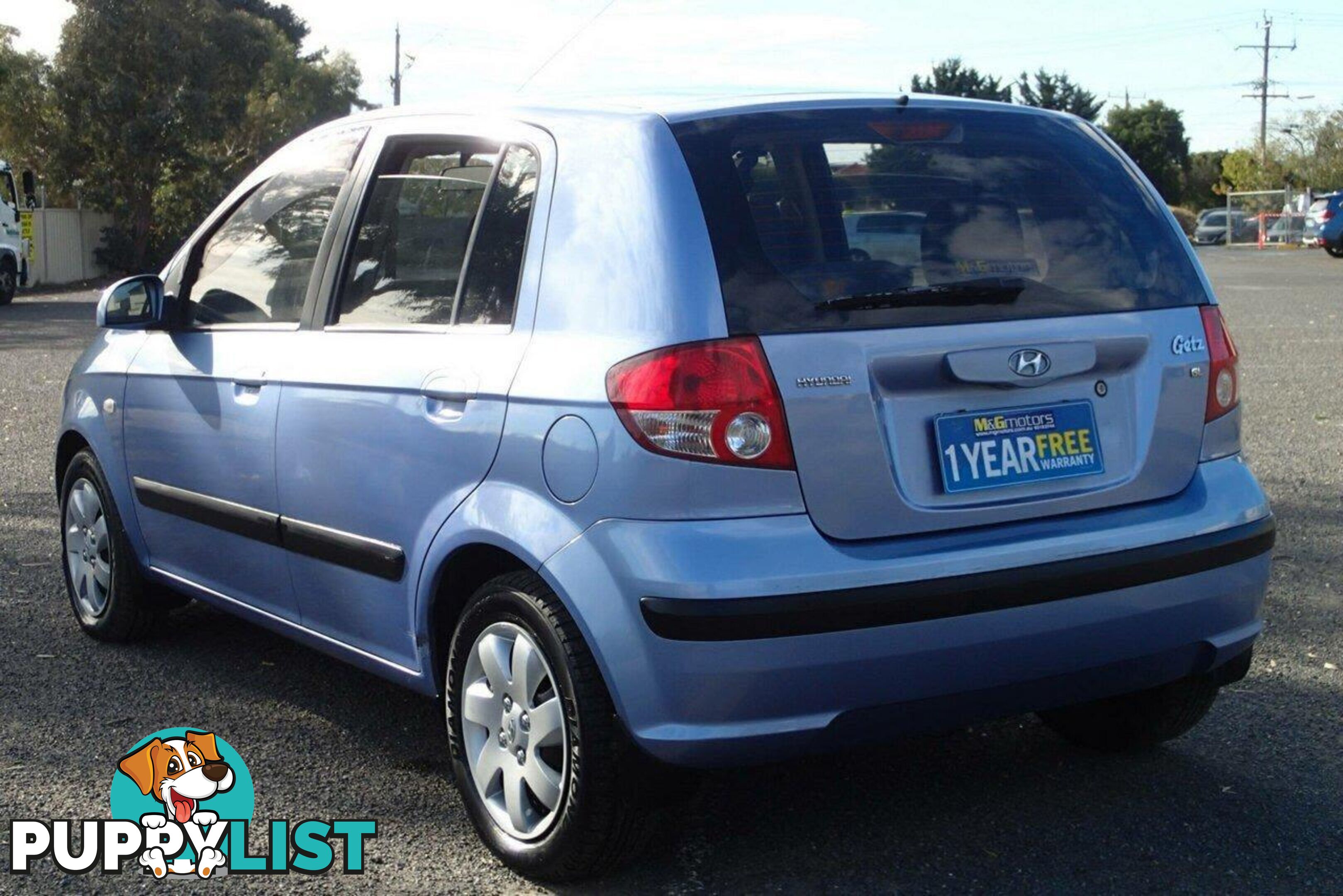 2004 HYUNDAI GETZ GL TB HATCH, 5 DOORS, 5 SEATS