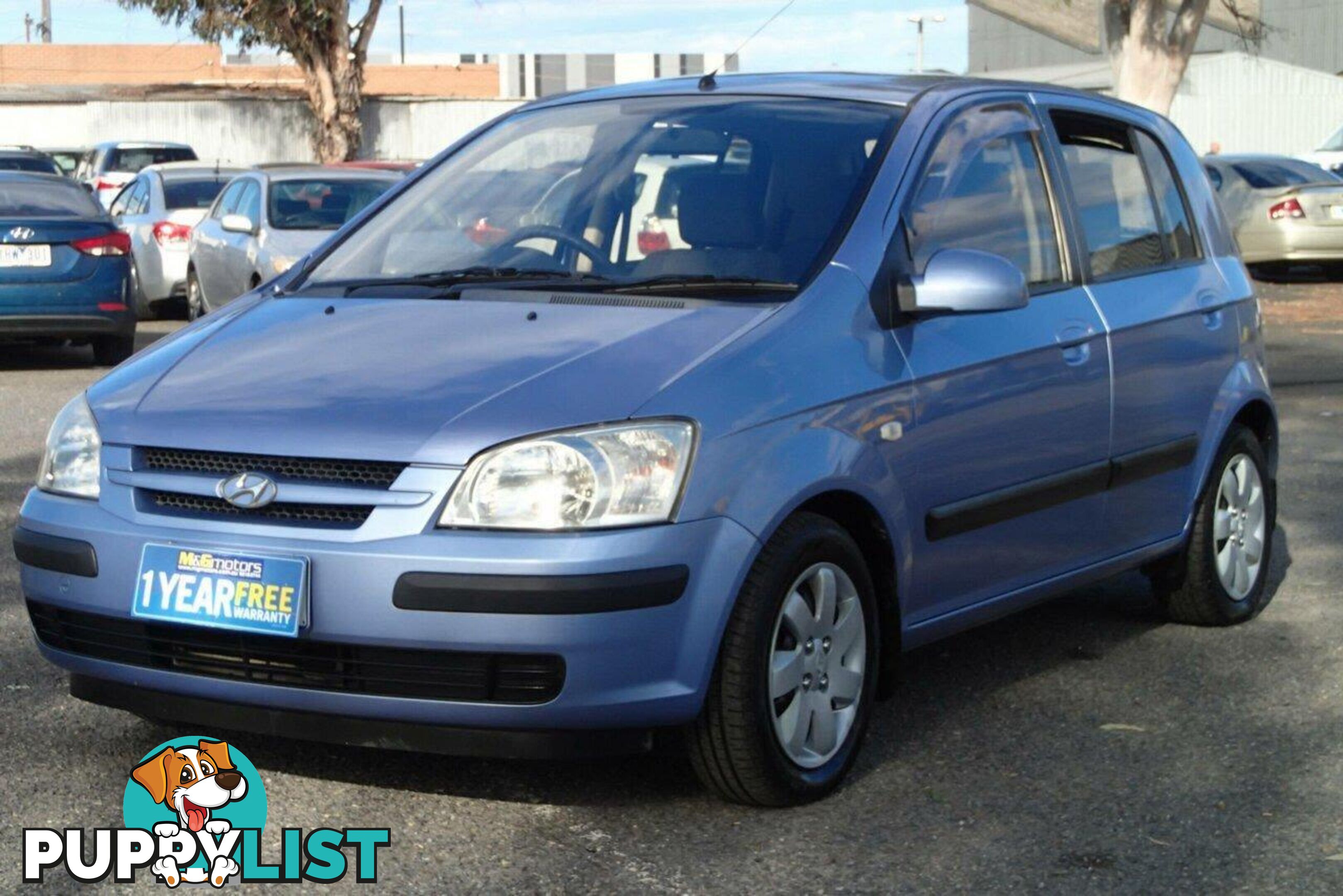 2004 HYUNDAI GETZ GL TB HATCH, 5 DOORS, 5 SEATS
