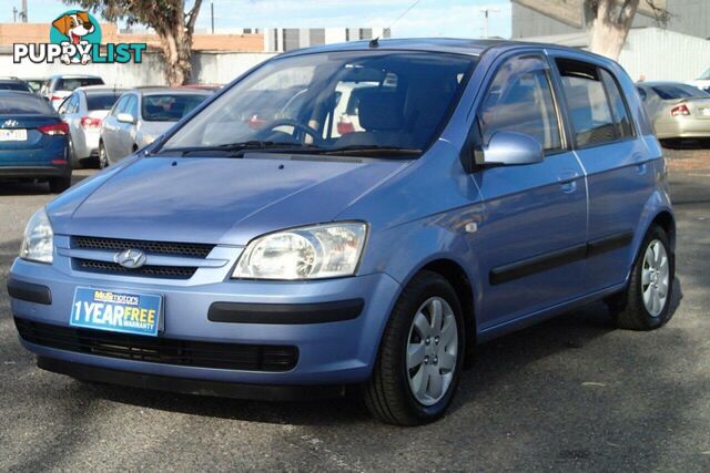 2004 HYUNDAI GETZ GL TB HATCH, 5 DOORS, 5 SEATS