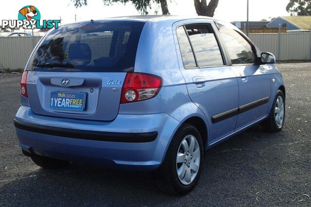2004 HYUNDAI GETZ GL TB HATCH, 5 DOORS, 5 SEATS