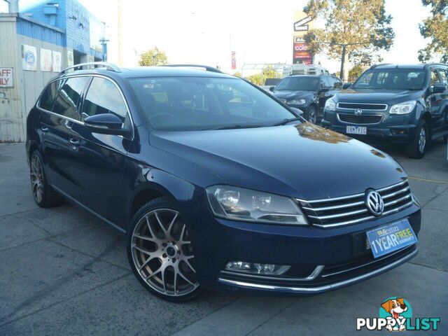 2012 VOLKSWAGEN PASSAT 125 TDI HIGHLINE 3C MY12 WAGON, 4 DOORS, 5 SEATS