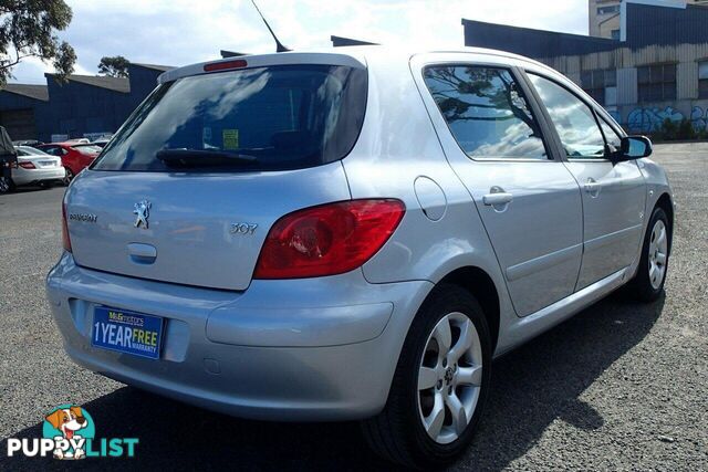 2006 PEUGEOT 307 XS 1.6 MY06 UPGRADE HATCH, 5 DOORS, 5 SEATS