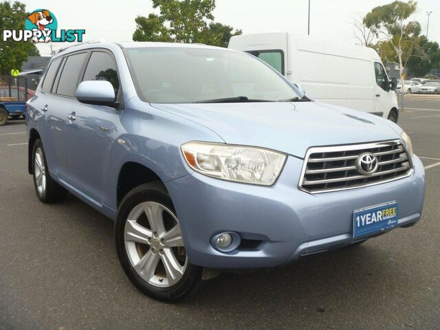 2008 TOYOTA KLUGER GRANDE (FWD) GSU40R SUV, 4 DOORS, 7 SEATS