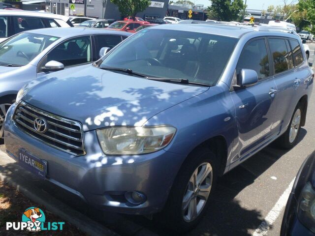 2008 TOYOTA KLUGER GRANDE (FWD) GSU40R SUV, 4 DOORS, 7 SEATS