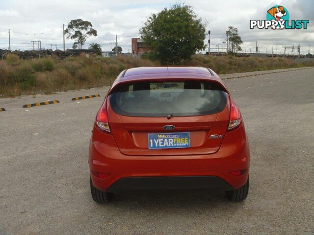 2014 FORD FIESTA AMBIENTE WZ HATCH, 5 DOORS, 5 SEATS